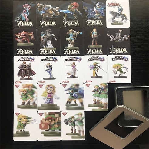 젤다 아미보 카드 젤다의 전설 NFC 게임 칩 스위치 호환 salda amiibo 연결 황야 25 시트 스크럽 왕국 시리즈의 눈물 우수한 품질의 장난감 선물, 산리오 스탠다드 카드