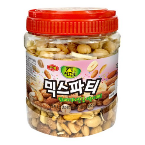 머거본 견과 간식 대용량 믹스파티 800g, 1개