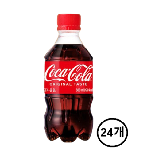 콜라 페트병 300ml, 24개