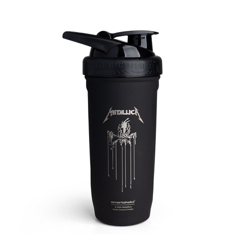 스마트쉐이크 록밴드 스테인레스 스틸 단백질 셰이커 병 900ml, 3세트, 메탈리카, 무서운 남자