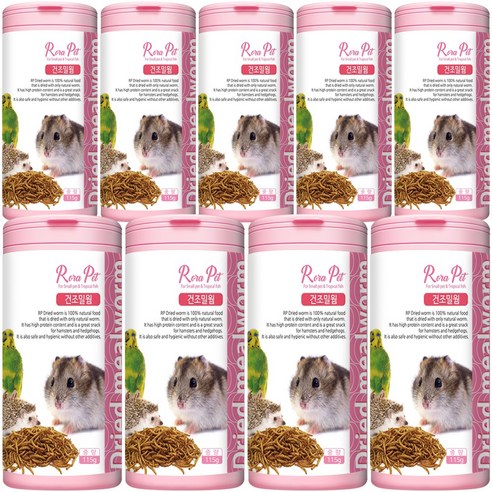 로라펫 건조밀웜 간식, 115g, 2개
