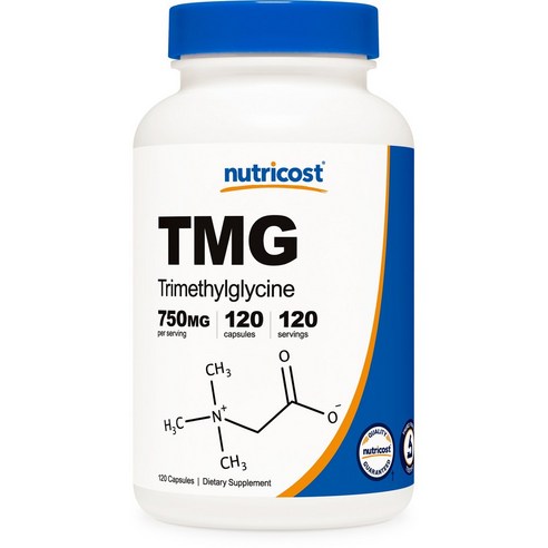  뉴트리코스트 TMG 트리메틸글리신 750mg 120정 Nutricost Trimethylglycine, 1개 체지방감소제 뉴트리코스트 TMG 트리메틸글리신 750mg 120정 Nutricost Trimethylglycine, 1개