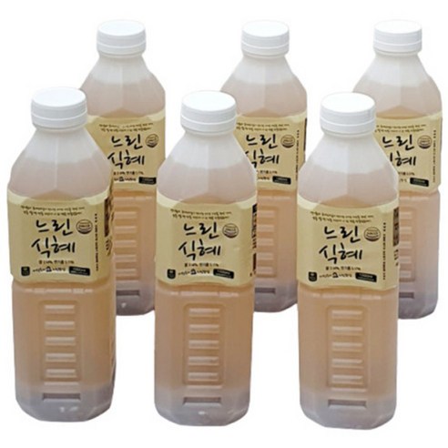 서정쿠킹 느린 식혜 1000ml 서정옥의 느린부엌 (냉장), 1개, 1L