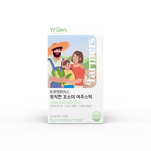 쌉쌀함과 고소함의 건강한 조화, 트루엔파머스 꼬소미 여주스틱!