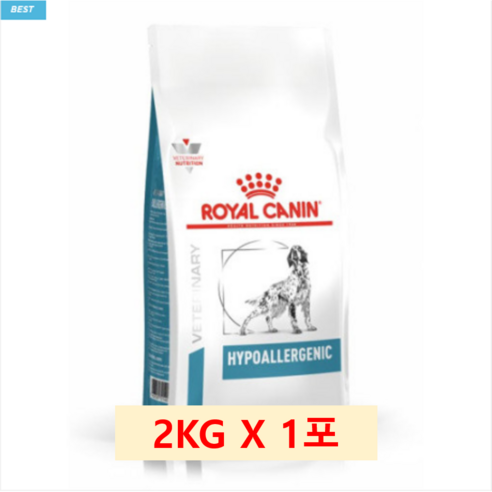 [로얄캐닌] 독 하이포알러제닉, 2kg, 1개, 상세페이지 참조