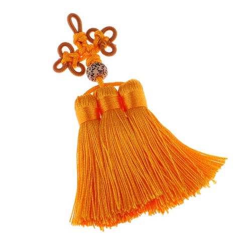 중국어 매듭 Tassels 술 프린지 Tassels 액세서리, 황금, 나일론