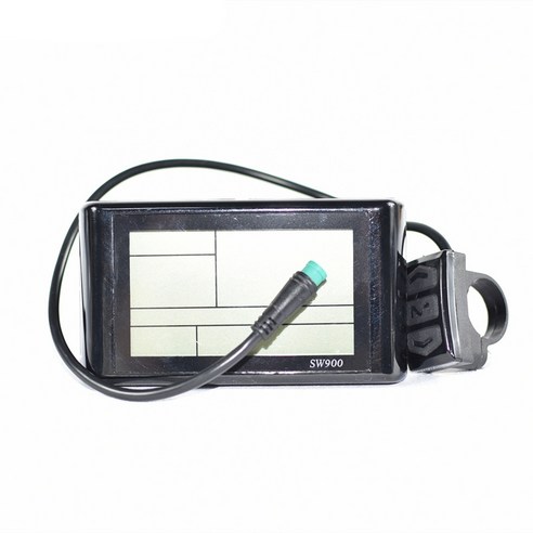 Xzante 전기 자전거 디스플레이 SW900 Ebike LCD 24V 36V 48V 60V 72V 액세서리 방수 플러그, 검은 색