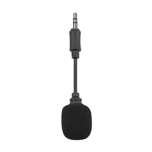 DSLR 카메라용 3.5mm TRS 마이크 캠코더용 플러그 앤 플레이 마이크 DJI Pocket 2용 디지털 음성 녹음기, 9.4X2X2cm, 블랙, 플라스틱 금속