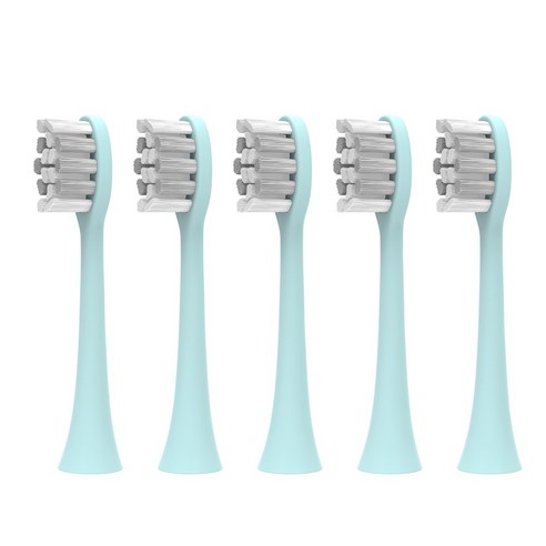 유디파인 Udefine AM-011 프리미엄 음파 전동칫솔모, 5개, AM-011칫솔모5P, 블루