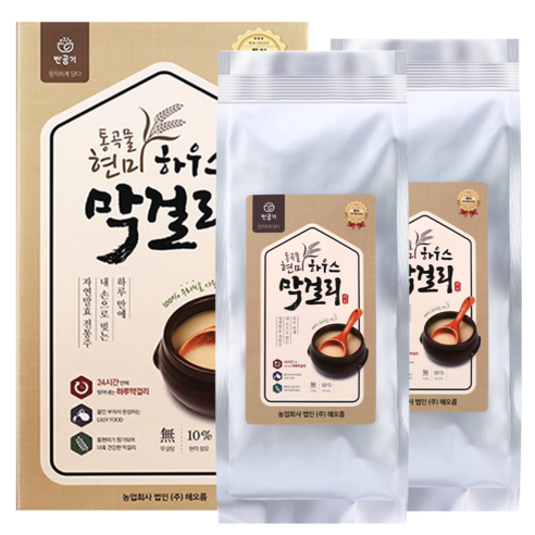 수제 하우스막걸리 세트 키트 가루막걸리 1박스 5병분량