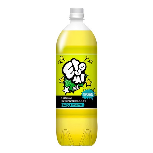 탑씨 제로 파인애플향 탄산음료, 12개, 1.5L