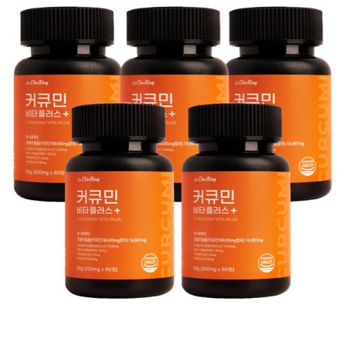 닥터채킹 커큐민 비타플러스 30000mg, 2개, 60정