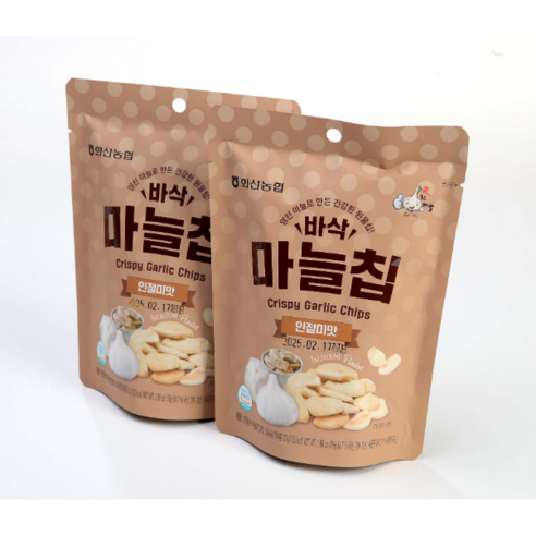영천마늘 바삭마늘칩(인절미맛), 3개, 30g