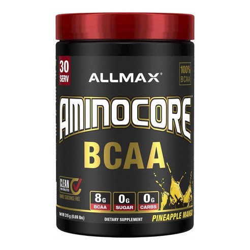 올맥스 아미노코어 BCAA 파인애플 망고: 운동하는 당신을 위한 완벽한 선택