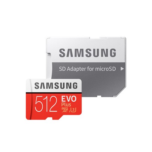 메모리카드 삼성전자 EVO PLUS 마이크로SD 메모리카드 MB-MC512HA/KR, 512GB