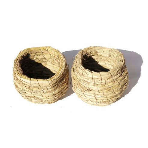 코스토프 밀짚 앵무새 새집 알통 둥지 알집, E