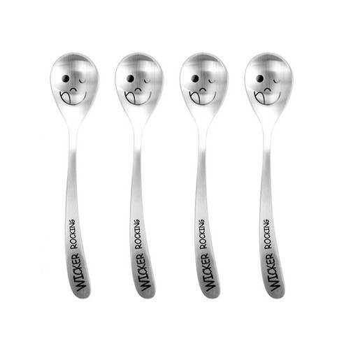 섬세한 티타임을 위한 완벽한 선택, 윙커 티스푼 소 13.8cm 4P 세트