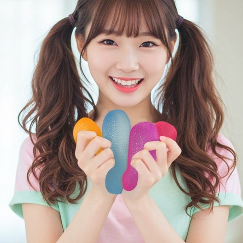 더스타온 스퀴시볼 말랑이 스트레스볼, 1개, 260g, 오렌지