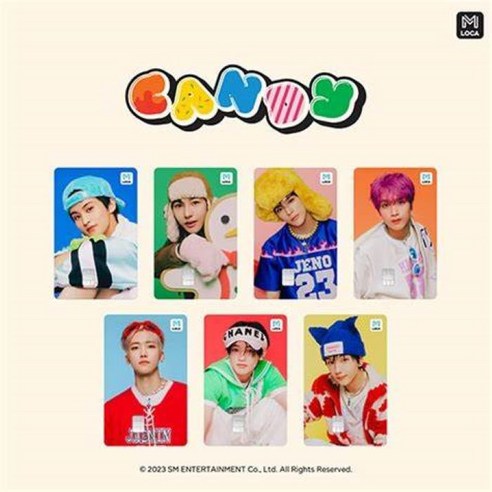 엔시티 드림 (NCT DREAM) – CANDY 로카모빌리티 교통카드, 해찬 버전 선택 
DVD/블루레이