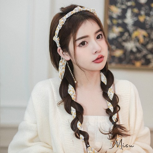헤어 밴드 여성 넥타이 헤어 헤드 밴드 헤어 카드 새로운 가을과 겨울 외출 매일 착용 헤어 밴드