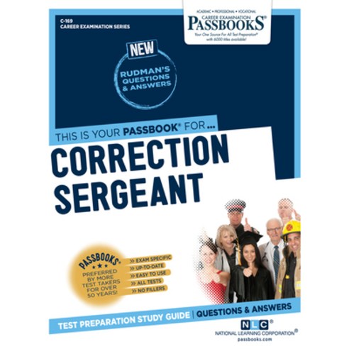 Correction Sergeant Volume 169 Paperback, Passbooks, English, 9781731801692