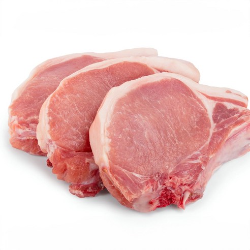돈마호크. 바베큐. 냉동. 미국산. BONE IN PORK LOIN RIB END. USA., 500g, 2개