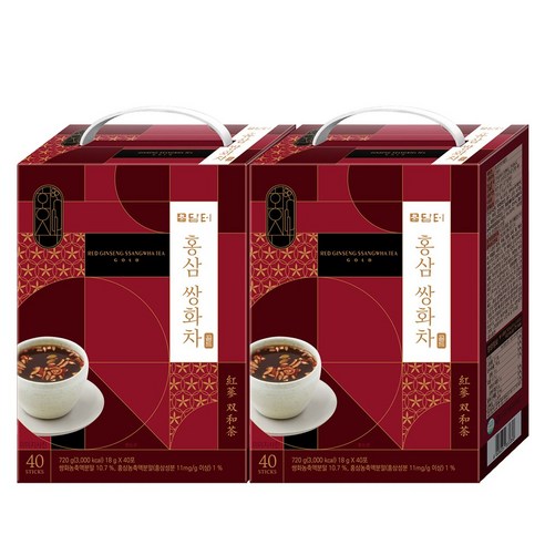 홍삼쌍화차골드 720g*2개, 720g