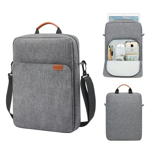 주니로와 휴대용 아이패드 파우치 노트북 태블릿 숄더 가방