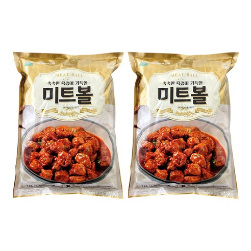 전원푸드락 미트볼 1kg x 2개