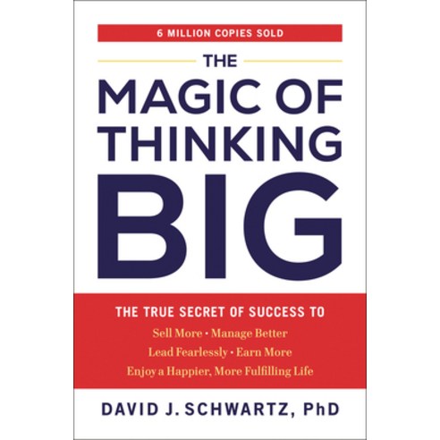 (영문도서) The Magic of Thinking Big: The True Secret of Success Paperback, Tarcherperigee, English, 9780593713235