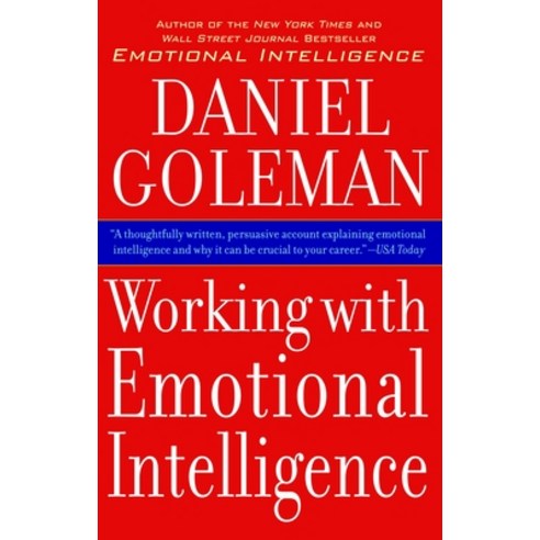(영문도서) Working with Emotional Intelligence Paperback, Bantam, English, 9780553378580