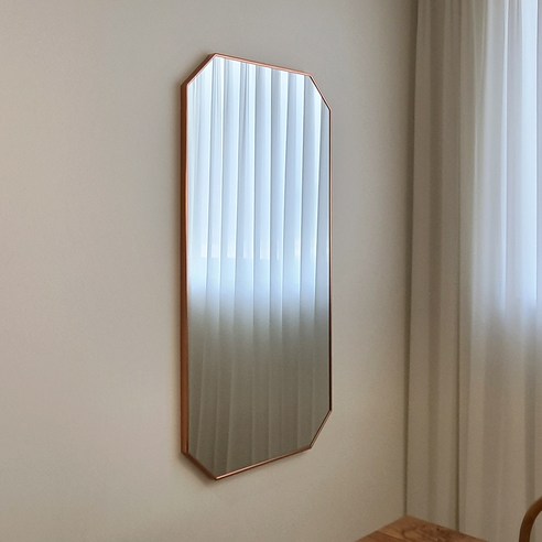 브래그디자인 600x1200 팔각 거울 - 우아한 공간을 연출하는 거울