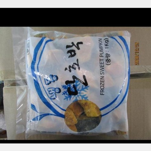 냉동단호박(유피) 1KG 3~5CM 절단 찜 조림용, 2개, 단품 냉동단호박(유피) 1KG 3~5CM 절단 찜 조림용, 2개, 단품