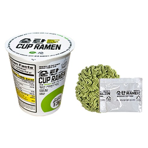 죄책감 없이 즐기는 얼큰함, 순탄 컵라면!