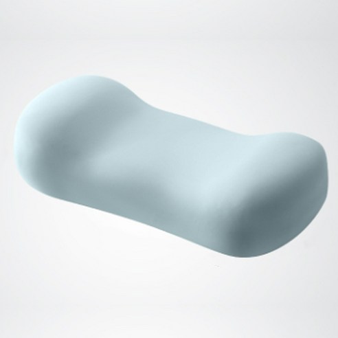 자시민 쿠션 베개 찰떡 말랑 숙면, 1개, 찰떡 블루