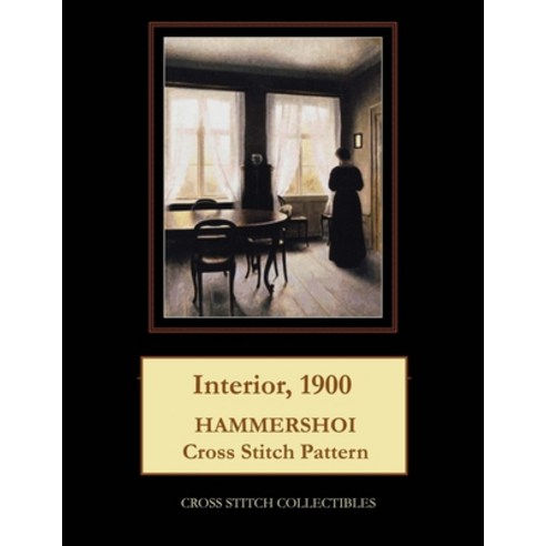 (영문도서) Interior 1900: Hammershoi Cross Stitch Pattern Paperback, Independently Published, English, 9781793357939