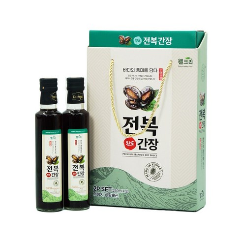 전복간장 맛간장 해물간장 250ml, 2개