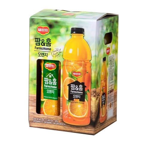 델몬트 팜 홈 오렌지주스, 1.2L, 36개