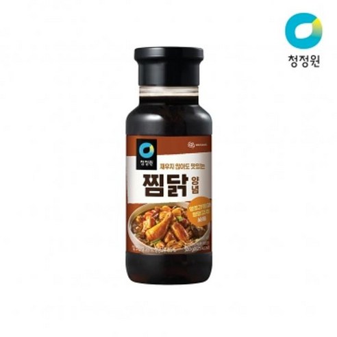 청정원 찜닭 양념 소스, 500g, 2개