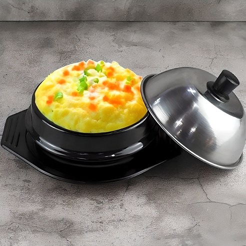 백종원 김치찌개와 된장 폭탄 계란찜 스텐뚜껑, 뚝배기, 받침 세트 (1~2인용) – 12cm
주방용품 백종원 김치찌개와 된장 폭탄 계란찜 스텐뚜껑, 뚝배기, 받침 세트 (1~2인용) – 12cm
주방용품