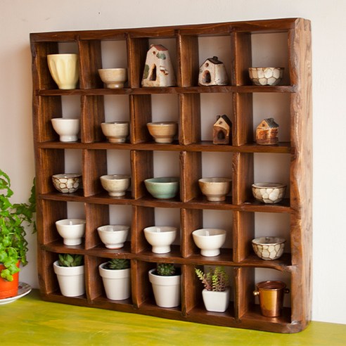 서운아트 느릅나무 다기 보관대로 품격있는 티타임을 완성하세요!