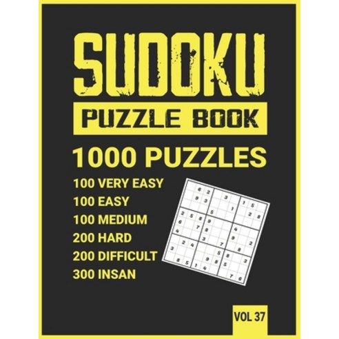 Sudoku Puzzle book 1000 Puzzles: Sudoku Puzzle Book for Adults and teens Huge Bargain Collection of... Paperback, Independently Published, English, 9798559324920