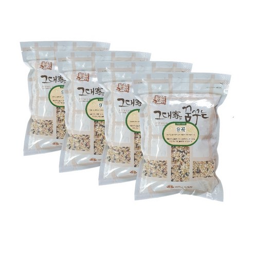 국산 혼합 잡곡 9곡 1kg*4EA총4kg 라이스프라자, 4개, 1kg