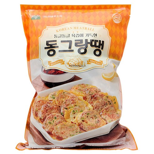 전원 냉동 동그랑땡 1kg, 1kg, 1개 - 동그랑땡 | 쿠팡