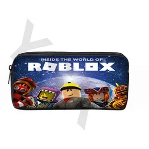 배낭 가벼운 지퍼 만화 ROBLOX 어린이 책가방 어깨, [01]Pen case