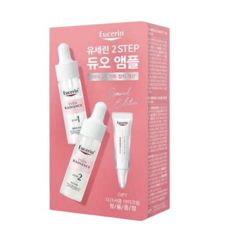 유세린 이븐래디언스 듀오 앰플 30ml 기획(+이븐래디언스 아이크림 15ml 증정), 하이알루론 컨센트레이트 30ml_이븐래디언스 듀오앰플, 1개