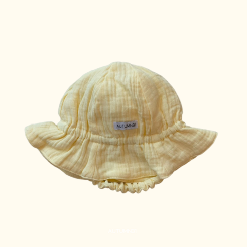 어텀31 아기 거즈햇 덕분에 외출이 즐거워졌어요