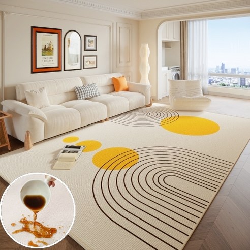 층간소음, 반려동물 털, 쏟는 음료수… 거실 카페트 고민? 이 답이 될지도 몰라요! 대형카페트