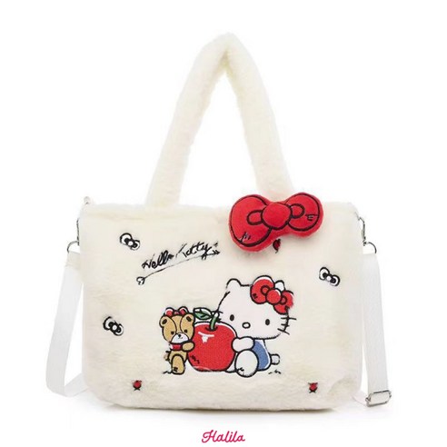 사랑스러움과 실용성을 모두 담은 산리오 퍼가방