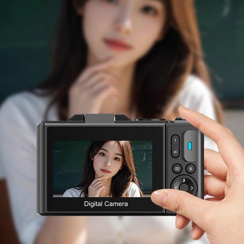 셀프촬영을 위한 혁신적인 솔루션: RUN기술 HD 디지털 카메라